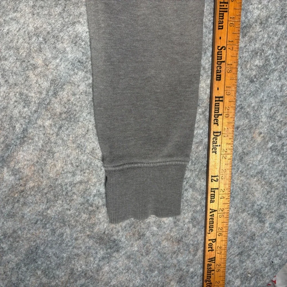 The North Face‎ Bear Graphic Hoodie Mens S Taupe Grey Pullover Sweatshirt A532A